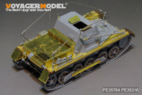 Voyager Model PE35764 1/35 WWII German Panzer I Command Tank Basic Photo-Etched Set (for Dragon 6218/6587)