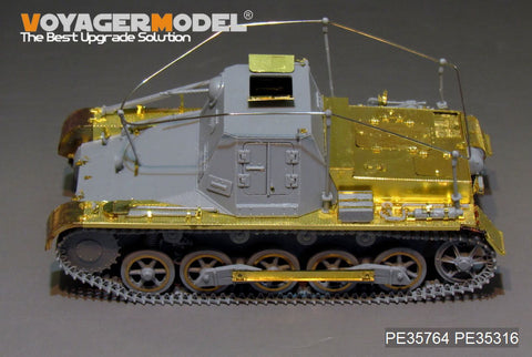 Voyager Model PE35764 1/35 WWII German Panzer I Command Tank Basic Photo-Etched Set (for Dragon 6218/6587)