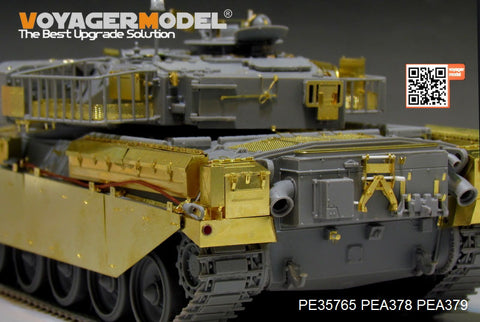 Voyager Model PE35765 1/35 Modern British Chieftain Mk.10 Basic Photo-Etched Set (for Takom 2028)