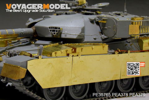 Voyager Model PE35765 1/35 Modern British Chieftain Mk.10 Basic Photo-Etched Set (for Takom 2028)