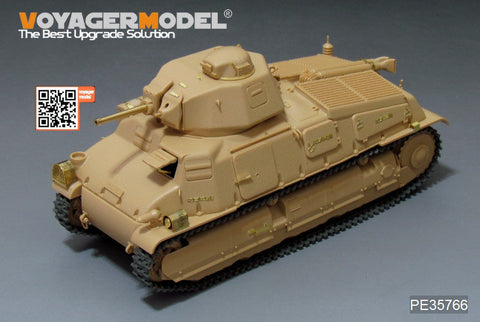 Voyager Model PE35766 1/35 WWII French Somua S35 Medium Tank Basic Photo-Etched Set (for Tamiya 35344)