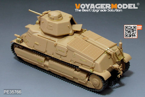 Voyager Model PE35766 1/35 WWII French Somua S35 Medium Tank Basic Photo-Etched Set (for Tamiya 35344)