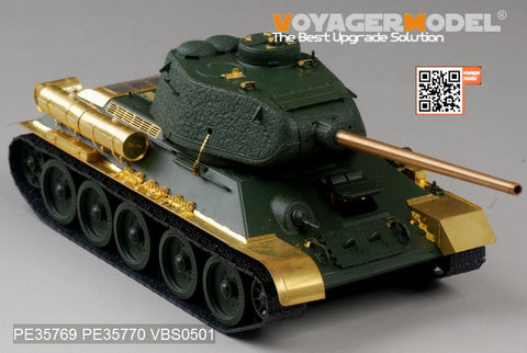 Voyager Model PE35769 1/35 WWII Russian T-34/85 (Factory No. 112) Basic Photo-Etched Set (for Academy 13290)