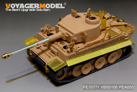 Voyager Model PE35771 1/35 WWII German Tiger I Early Production (Standard Specification) Photo-Etched Set (for Rye Field RM-5003)