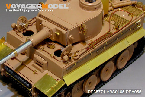 Voyager Model PE35771 1/35 WWII German Tiger I Early Production (Standard Specification) Photo-Etched Set (for Rye Field RM-5003)