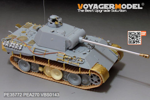 Voyager Model PE35772 1/35 WWII German Panther Ausf. A (Early Production) Basic Photo-Etched Set (for Dragon 6160)