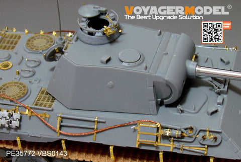Voyager Model PE35772 1/35 WWII German Panther Ausf. A (Early Production) Basic Photo-Etched Set (for Dragon 6160)