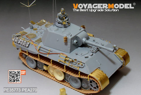 Voyager Model PE35773 1/35 WWII German Panther Ausf. D Artillery Observation Tank Basic Photo-Etched Set (for Dragon 6419/6813)