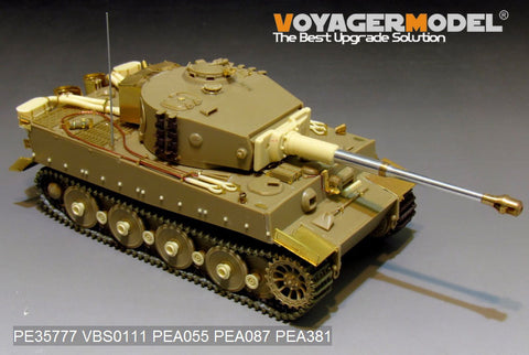 Voyager Model PE35777 1/35 WWII German Tiger I Mid-Production (Early Specification) Photo-Etched Set (Tamiya 35194/35202, Academy 1387/13287)