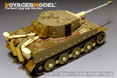 Voyager Model PE35777 1/35 WWII German Tiger I Mid-Production (Early Specification) Photo-Etched Set (Tamiya 35194/35202, Academy 1387/13287)