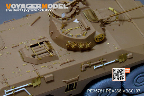 Voyager Model PE35781 1/35 Modern German Wheeled Reconnaissance Vehicle SpPZ 2 Luchs A1 Basic Photo-Etched Set (for Takom 2015)