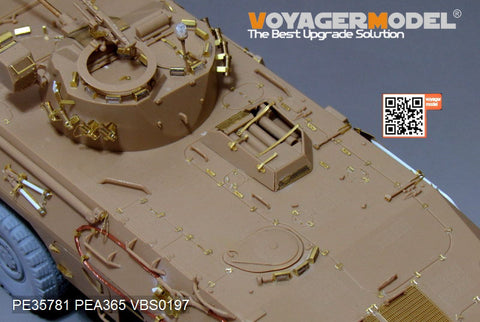 Voyager Model PE35781 1/35 Modern German Wheeled Reconnaissance Vehicle SpPZ 2 Luchs A1 Basic Photo-Etched Set (for Takom 2015)