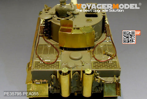 Voyager Model PE35795 1/35 WWII German Tiger I Late Version Photo-Etched Parts Set (for Tamiya 35146/25109/25401)