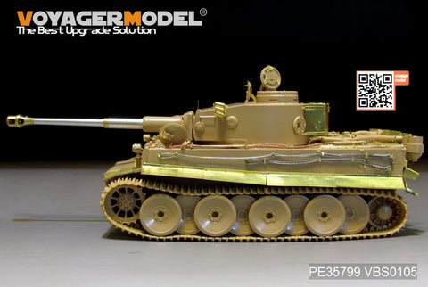 Voyager Model PE35799 1/35 WWII German Tiger I Initial Production (Afrika Korps) Photo-Etched Set (for Rye Field Model 5001)