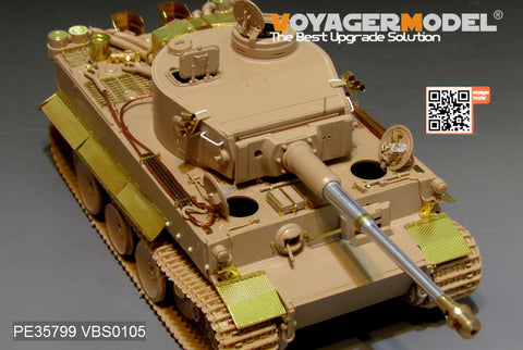 Voyager Model PE35799 1/35 WWII German Tiger I Initial Production (Afrika Korps) Photo-Etched Set (for Rye Field Model 5001)