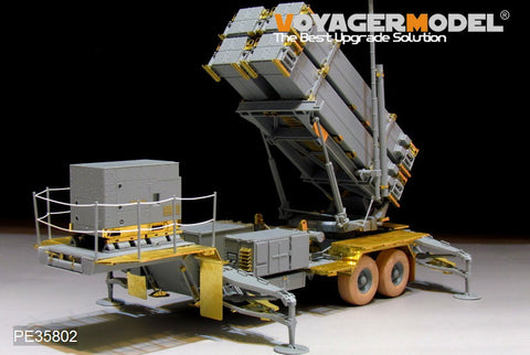 Voyager Model PE35802 1/35 Modern US MIM-104F Patriot SAM PAC-3 M901 Launcher Basic Photo-Etched Set (for Dragon 3563)