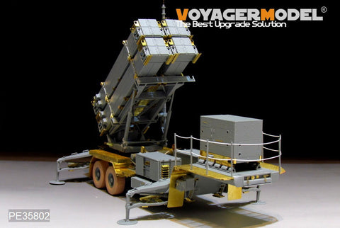 Voyager Model PE35802 1/35 Modern US MIM-104F Patriot SAM PAC-3 M901 Launcher Basic Photo-Etched Set (for Dragon 3563)