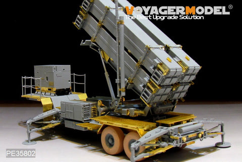 Voyager Model PE35802 1/35 Modern US MIM-104F Patriot SAM PAC-3 M901 Launcher Basic Photo-Etched Set (for Dragon 3563)