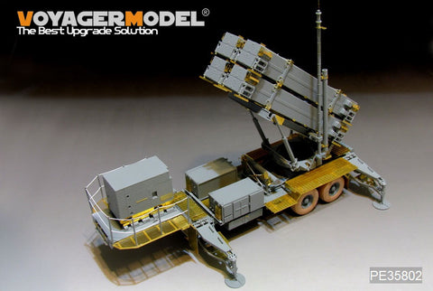 Voyager Model PE35802 1/35 Modern US MIM-104F Patriot SAM PAC-3 M901 Launcher Basic Photo-Etched Set (for Dragon 3563)