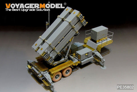 Voyager Model PE35802 1/35 Modern US MIM-104F Patriot SAM PAC-3 M901 Launcher Basic Photo-Etched Set (for Dragon 3563)