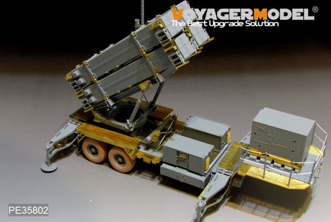 Voyager Model PE35802 1/35 Modern US MIM-104F Patriot SAM PAC-3 M901 Launcher Basic Photo-Etched Set (for Dragon 3563)