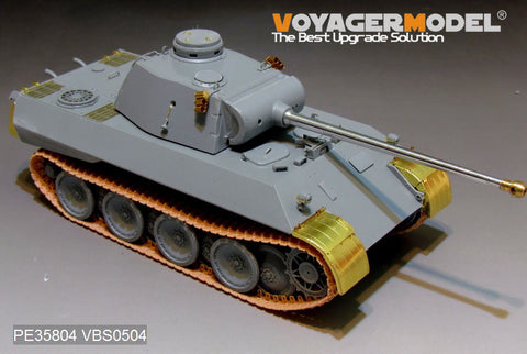 Voyager Model PE35804 1/35 WWII German Panther Ausf. D V2 (Prototype No. 2) Basic Photo-Etched Set (for Dragon 6822)