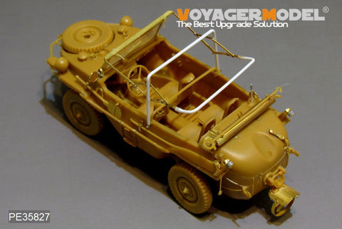 Voyager Model PE35827 1/35 WWII German Schwimmwagen Type 166 Photo-Etched Parts Set (for Hero 35001 / Tamiya)