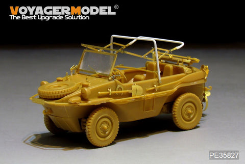 Voyager Model PE35827 1/35 WWII German Schwimmwagen Type 166 Photo-Etched Parts Set (for Hero 35001 / Tamiya)
