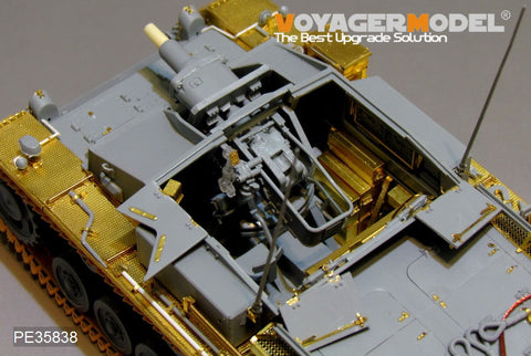 Voyager Model PE35838 1/35 WWII German StuG III Ausf. E Interior Photo-Etched Set (for Dragon 6688)