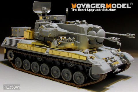Voyager Model PE35841 1/35 Modern German Gepard A2 Self-Propelled Anti-Aircraft Gun Basic Photo-Etched Set (for Takom 2044)