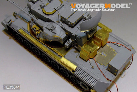 Voyager Model PE35841 1/35 Modern German Gepard A2 Self-Propelled Anti-Aircraft Gun Basic Photo-Etched Set (for Takom 2044)