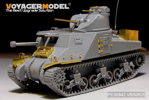 Voyager Model PE35842 1/35 WWII US M3 Lee Medium Tank Basic Photo-Etched Set (for Takom 2085)