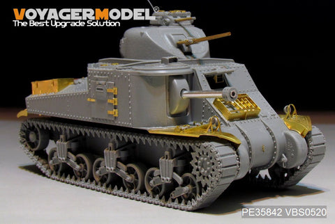 Voyager Model PE35842 1/35 WWII US M3 Lee Medium Tank Basic Photo-Etched Set (for Takom 2085)