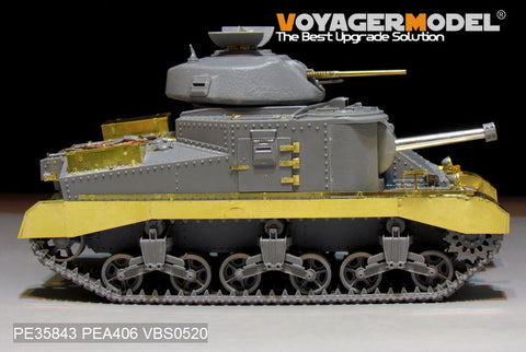Voyager Model PE35843 1/35 WWII British M3 Grant Medium Tank Basic Photo-Etched Set (for Takom 2086)