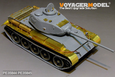Voyager Model PE35844 1/35 WWII Russian T-44 Medium Tank (Early Version) Basic Photo-Etched Set (for MiniArt 35193)