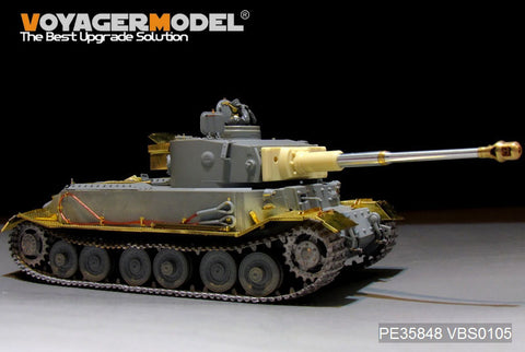 Voyager Model PE35848 1/35 WWII German Panzerkampfwagen VI Tiger (P) No. 003 Ver. 2.0 (for Dragon 6210/6352/6797/6869)