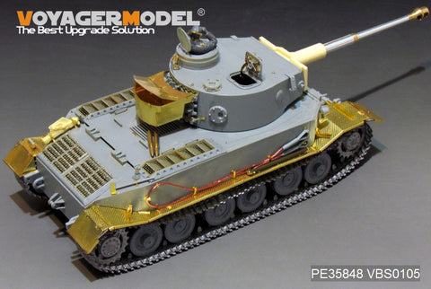 Voyager Model PE35848 1/35 WWII German Panzerkampfwagen VI Tiger (P) No. 003 Ver. 2.0 (for Dragon 6210/6352/6797/6869)