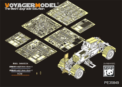Voyager Model PE35849 1/35 Modern US Husky Mk.III Mine Detection Vehicle (VMMD) Basic Photo-Etched Set (for Panda PH35014)