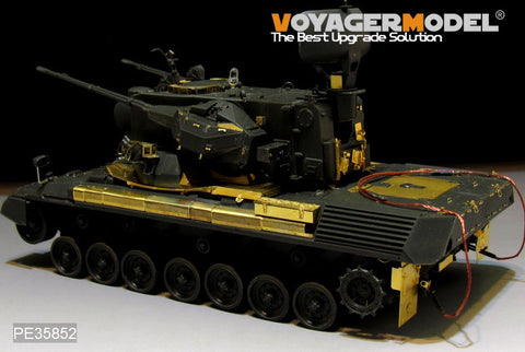Voyager Model PE35852 1/35 Modern German Gepard A1 Self-Propelled Anti-Aircraft Gun Basic Photo-Etched Set (for Meng Model TS-030)