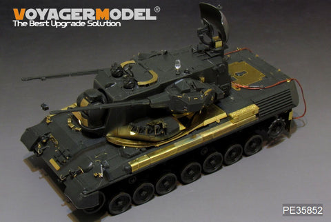 Voyager Model PE35852 1/35 Modern German Gepard A1 Self-Propelled Anti-Aircraft Gun Basic Photo-Etched Set (for Meng Model TS-030)