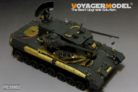 Voyager Model PE35852 1/35 Modern German Gepard A1 Self-Propelled Anti-Aircraft Gun Basic Photo-Etched Set (for Meng Model TS-030)
