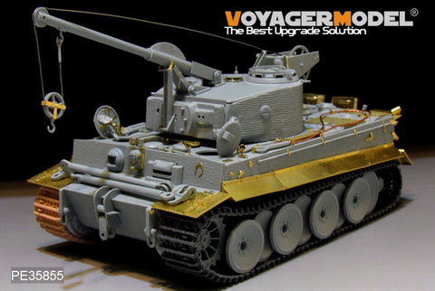 Voyager Model PE35855 1/35 WWII German Berge-Tiger I Basic Photo-Etched Set (for Dragon 6850)