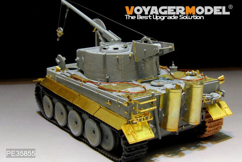 Voyager Model PE35855 1/35 WWII German Berge-Tiger I Basic Photo-Etched Set (for Dragon 6850)
