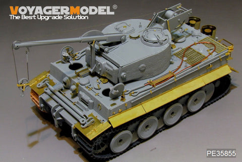Voyager Model PE35855 1/35 WWII German Berge-Tiger I Basic Photo-Etched Set (for Dragon 6850)