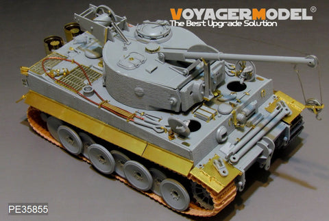 Voyager Model PE35855 1/35 WWII German Berge-Tiger I Basic Photo-Etched Set (for Dragon 6850)