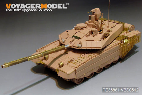 Voyager Model PE35861 1/35 Modern Russian T-90MS Main Battle Tank Basic Photo-Etched Set (for Tiger Model 4612)