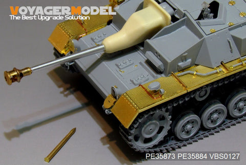 Voyager Model PE35873 1/35 WWII German StuG III Ausf. C/D Long-Gun Modification Photo-Etched Basic Set (for Dragon 6851)