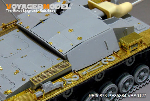 Voyager Model PE35873 1/35 WWII German StuG III Ausf. C/D Long-Gun Modification Photo-Etched Basic Set (for Dragon 6851)
