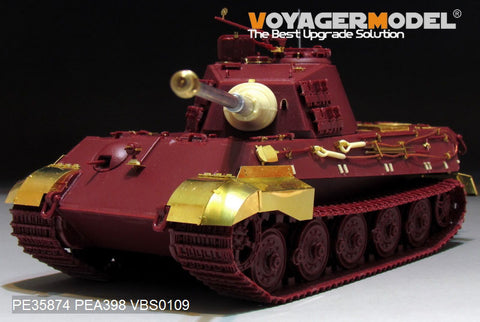 Voyager Model PE35874 1/35 WWII German King Tiger (Henschel Turret) Photo-Etched Set (for Meng TS-031)
