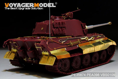 Voyager Model PE35874 1/35 WWII German King Tiger (Henschel Turret) Photo-Etched Set (for Meng TS-031)